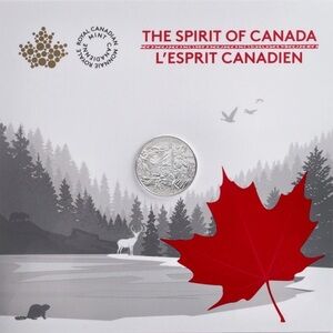 2017 The Spirit of Canada $3 Fine
Silver Coin Sealed 9999
